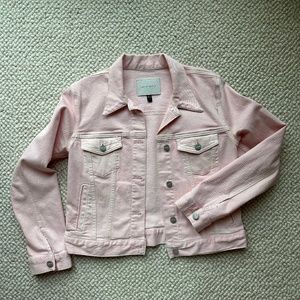 Sanctuary Clothing Light Pink denim jacket size small